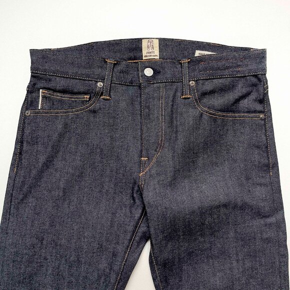 Hiroshi Kato Needle Skinny Selvedge Denim Jeans Indigo Raw Size 32 NEW NWT - Picture 3 of 12